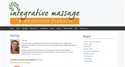 Desktop Screenshot of integrativemassageaustin.com